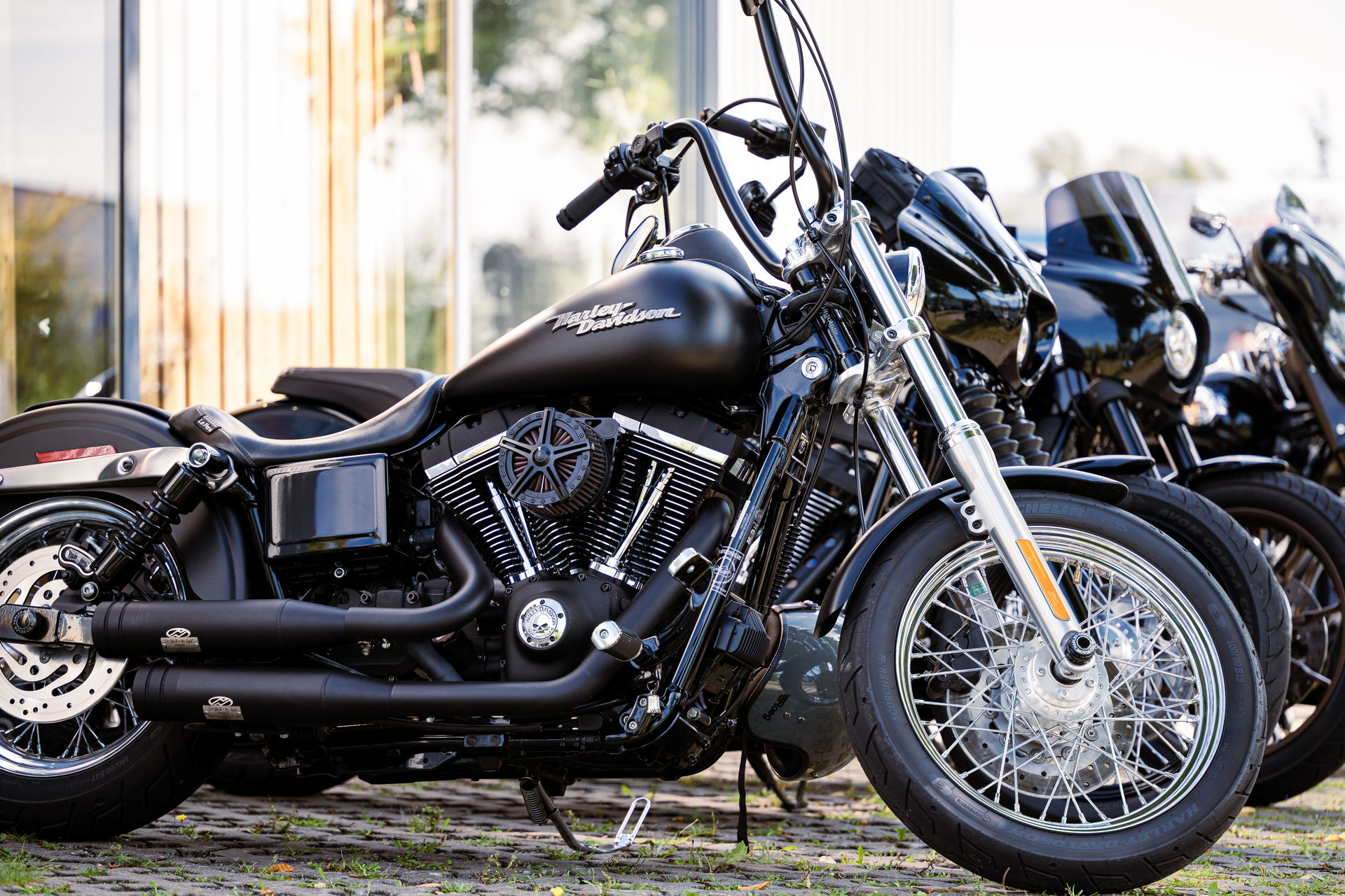 Harley Davidson beim Biker Treffen Fehmarn
