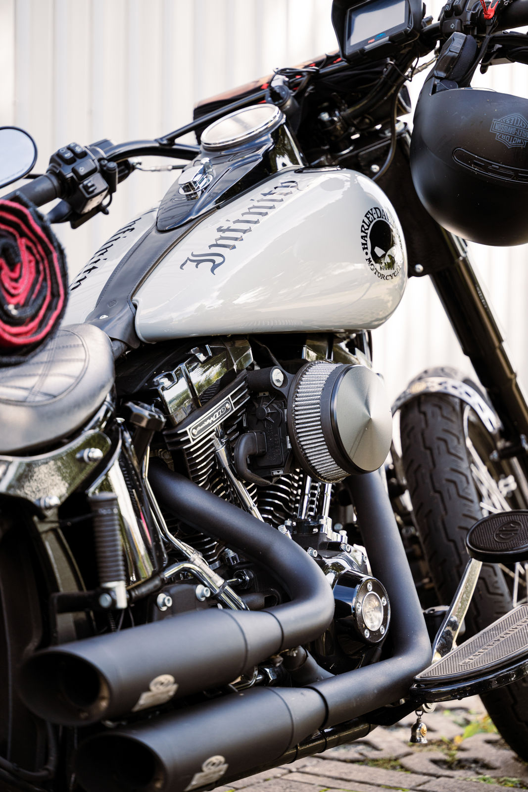 Harley Davidson beim Biker Treffen Fehmarn